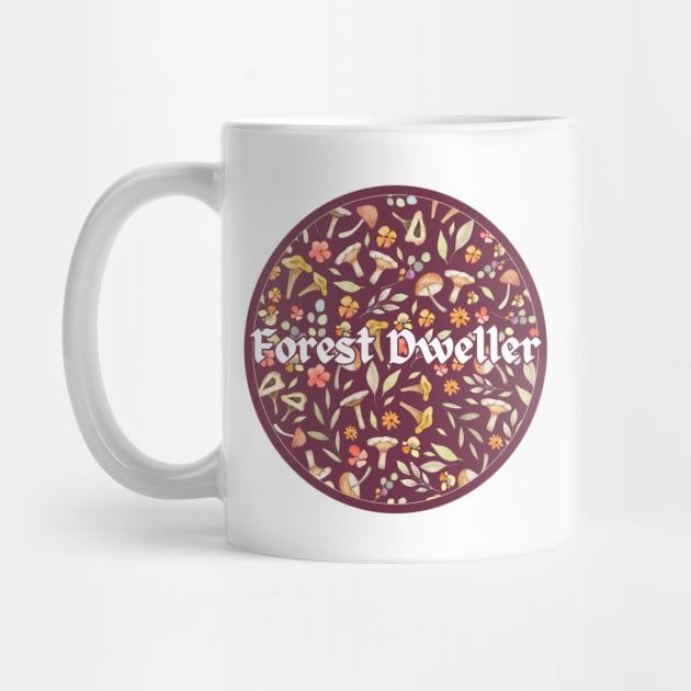 Forest Dweller Painterly by Four Season Foraging